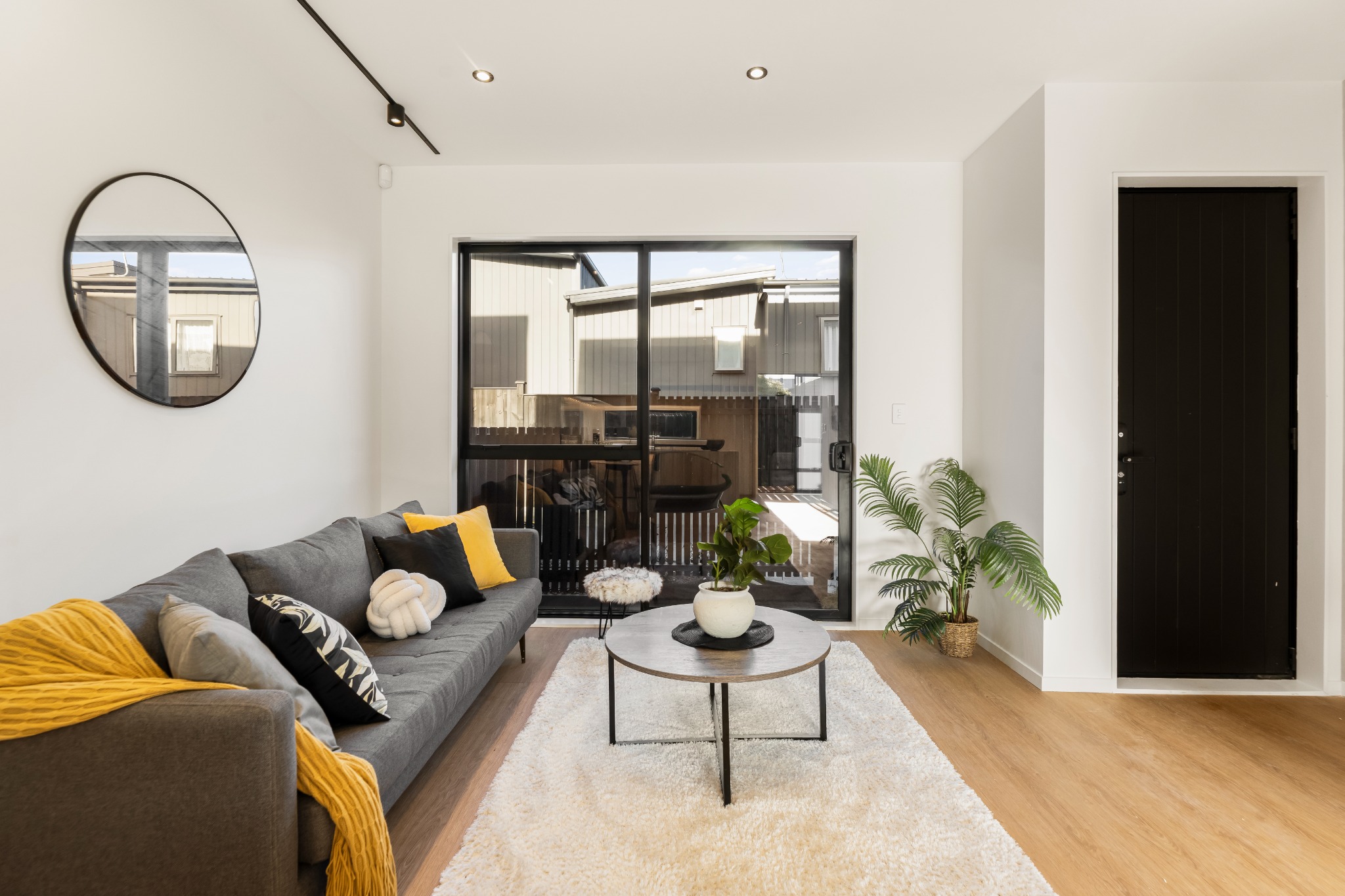 Light-filled living room