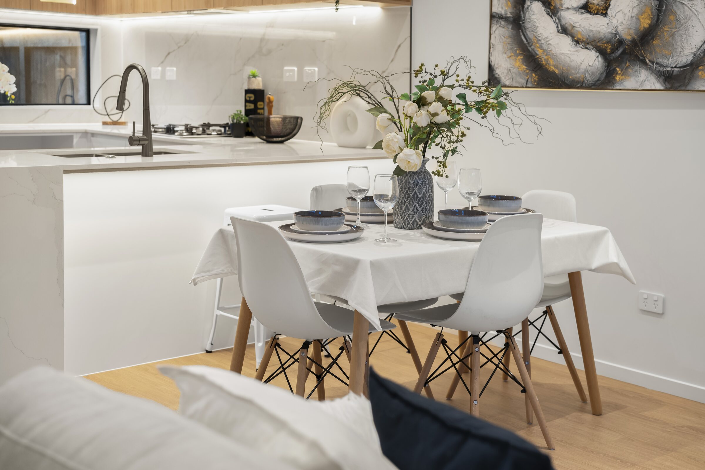 Lot 3 dining and kitchen detail
