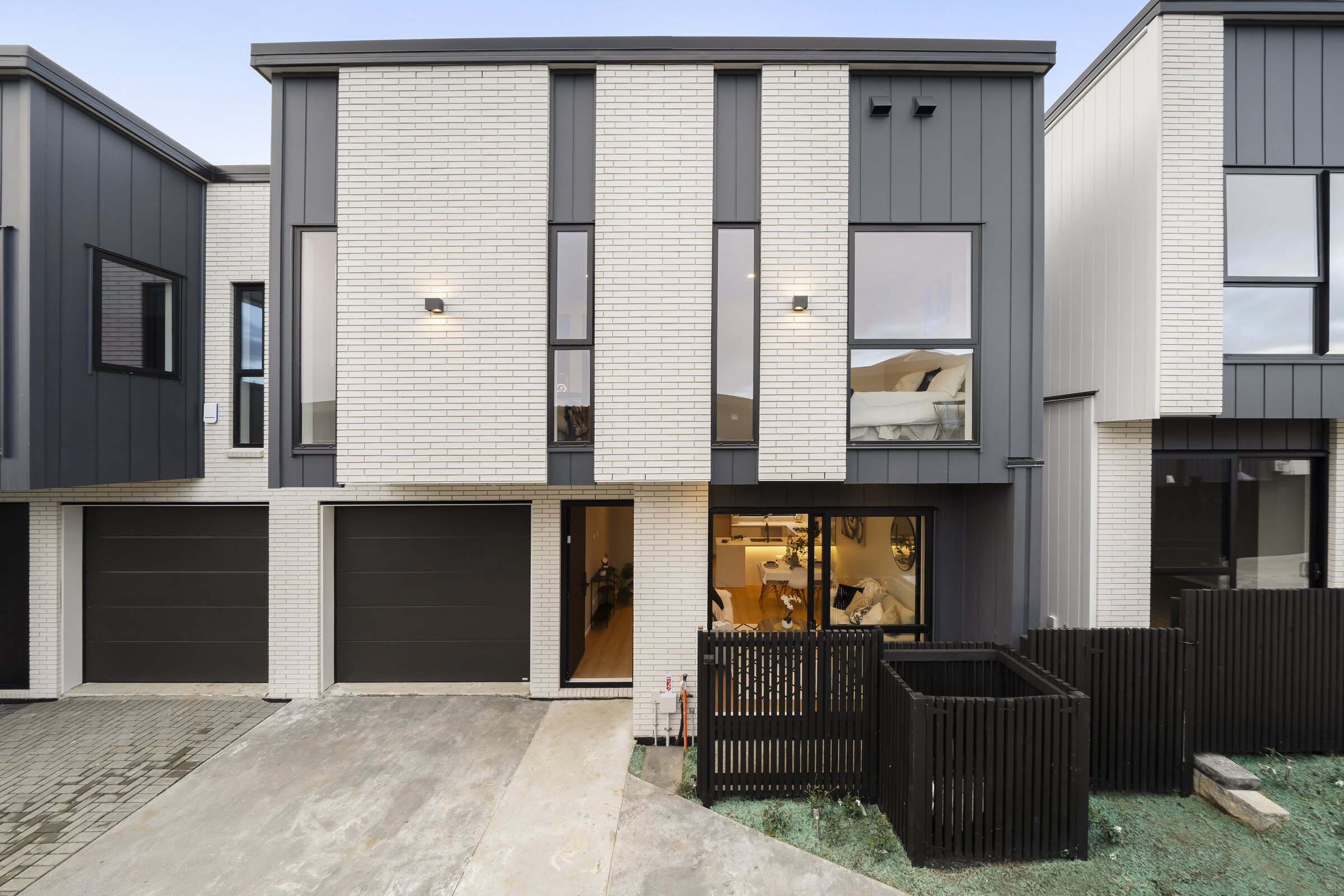 Lot 3 exterior and courtyard